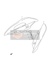 4621203H00, Spacer, Pillion Rider Handle, Suzuki, 0